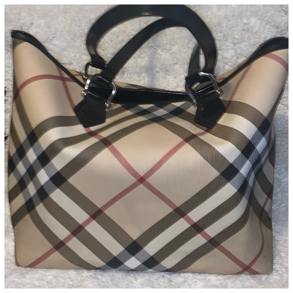 Authentic X-Large Burberry Tote